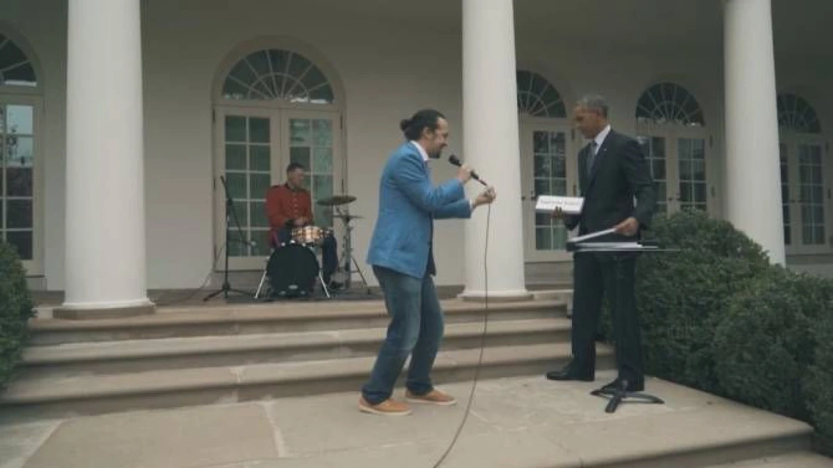 PRESEDINTELE OBAMA A ORGANIZAT O SEARA DE HIP-HOP SI JAZZ LA CASA ALBA