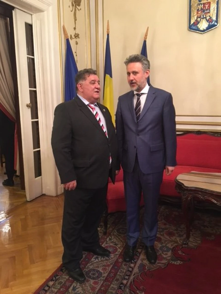 Președintele Patronatului Român, filiala Arad, s-a întâlnit cu Ambasadorul Românie în Ungaria