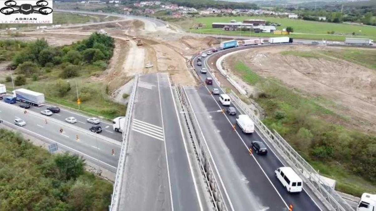 Prima autostradă construită de chinezi în România
