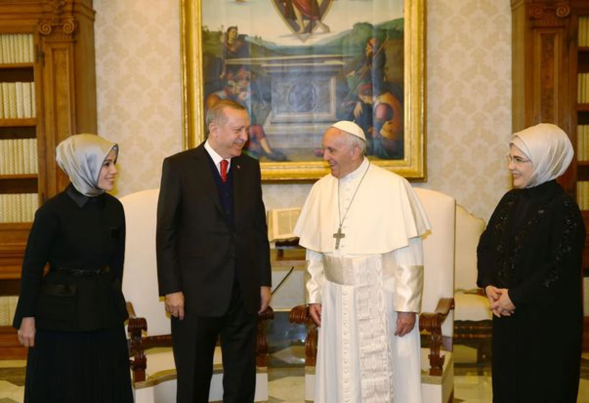 Prima vizită a unui preşedinte turc la Vatican, în ultimii 59 de ani