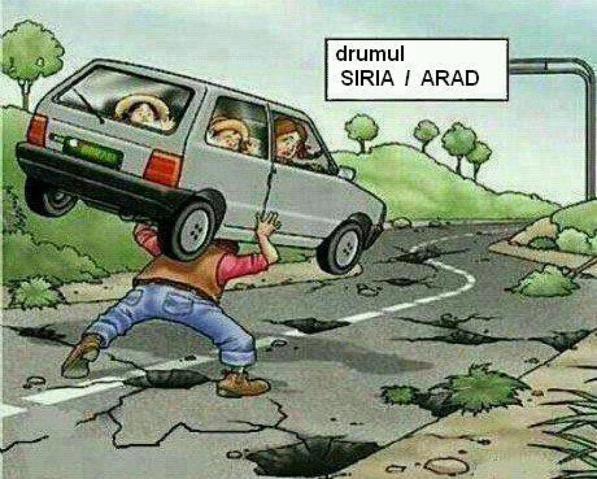 Primarii din județ au ordin să repare drumul Arad - Seleuș
