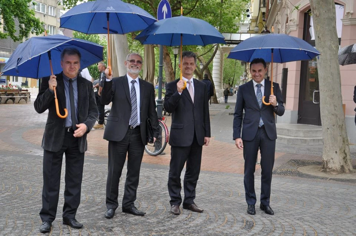 PRIMARUL ARADULUI A AVUT UN SCHIMB DE EXPERIENTA CU OFICIALII DIN BEKESCSABA