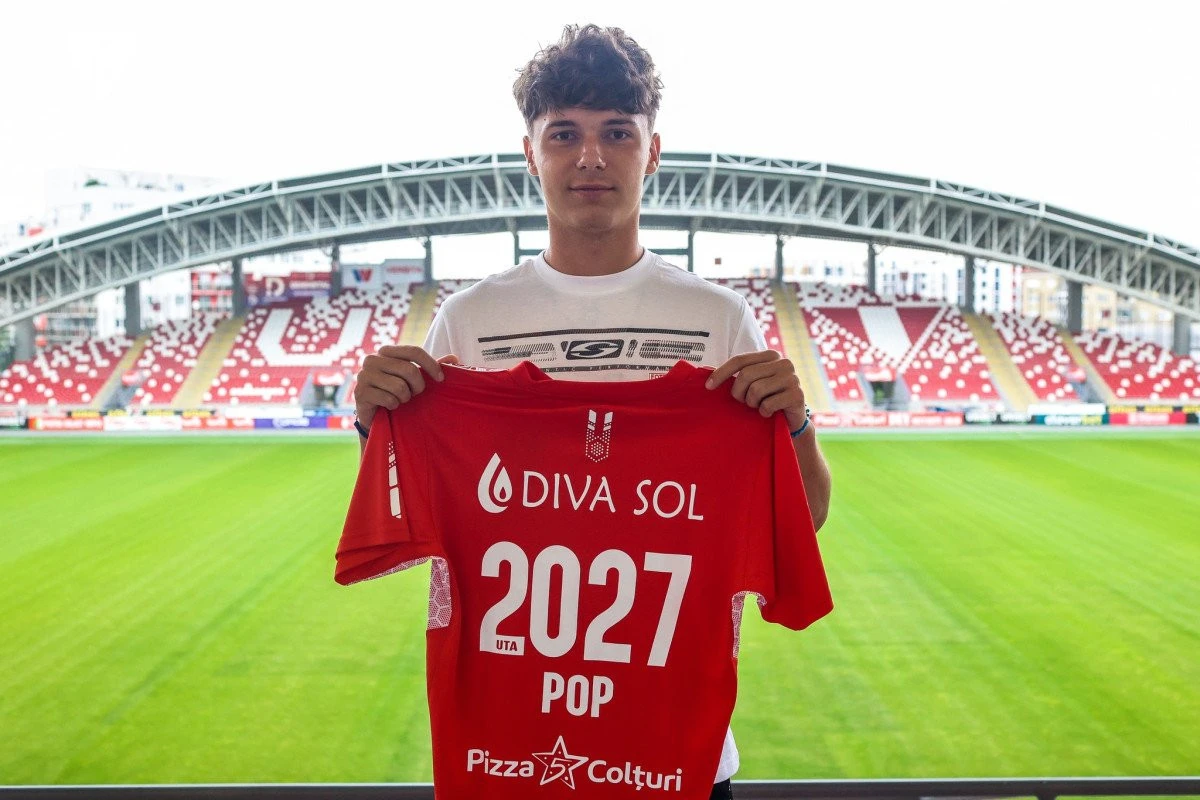 Primul succes al verii: Rareș Pop și-a prelungit contractul cu UTA până în 2027! (FOTO)