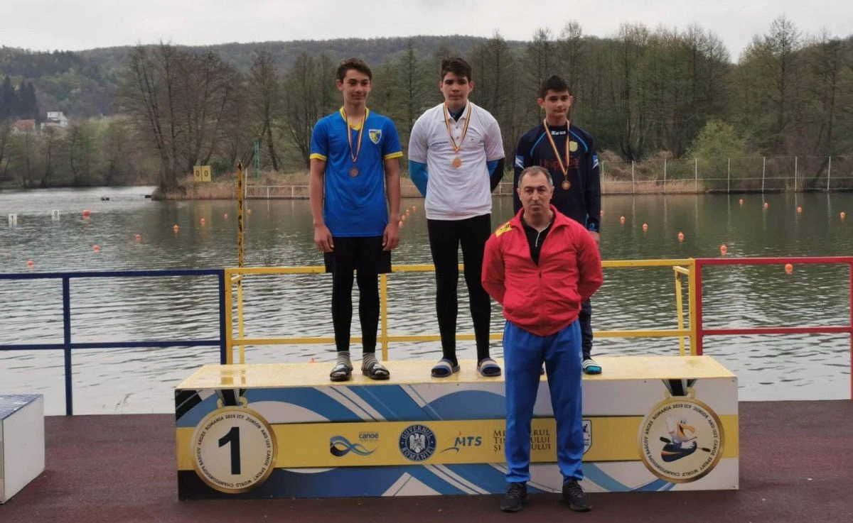 Primul titlu naţional în acest an pentru secţia de kaiac a CSM-ului arădean