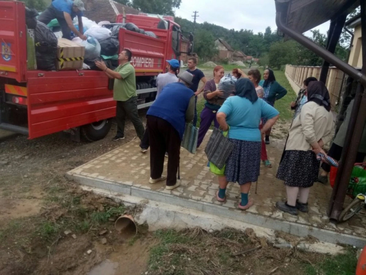 Primul transport cu ajutoare a ajuns în satul Lalașinț