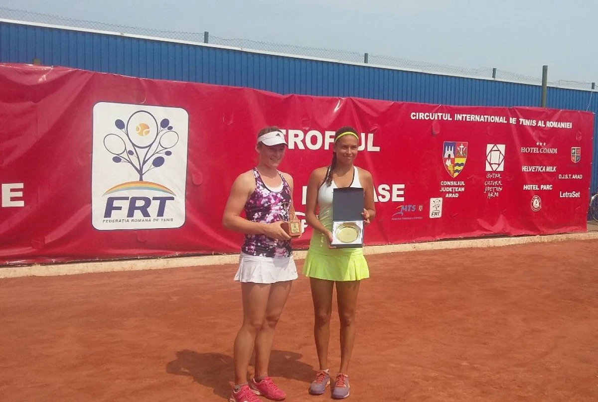 PRINCIPALA FAVORITA A TURNEULUI ITF DE LA ARAD SI-A ADJUDECAT TROFEUL (VIDEO)
