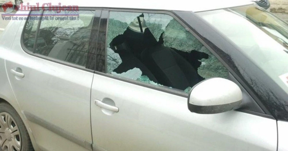 PRINS IN FLAGRANT IN TIMP CE FURA O POSETA DINTR-UN AUTOTURISM