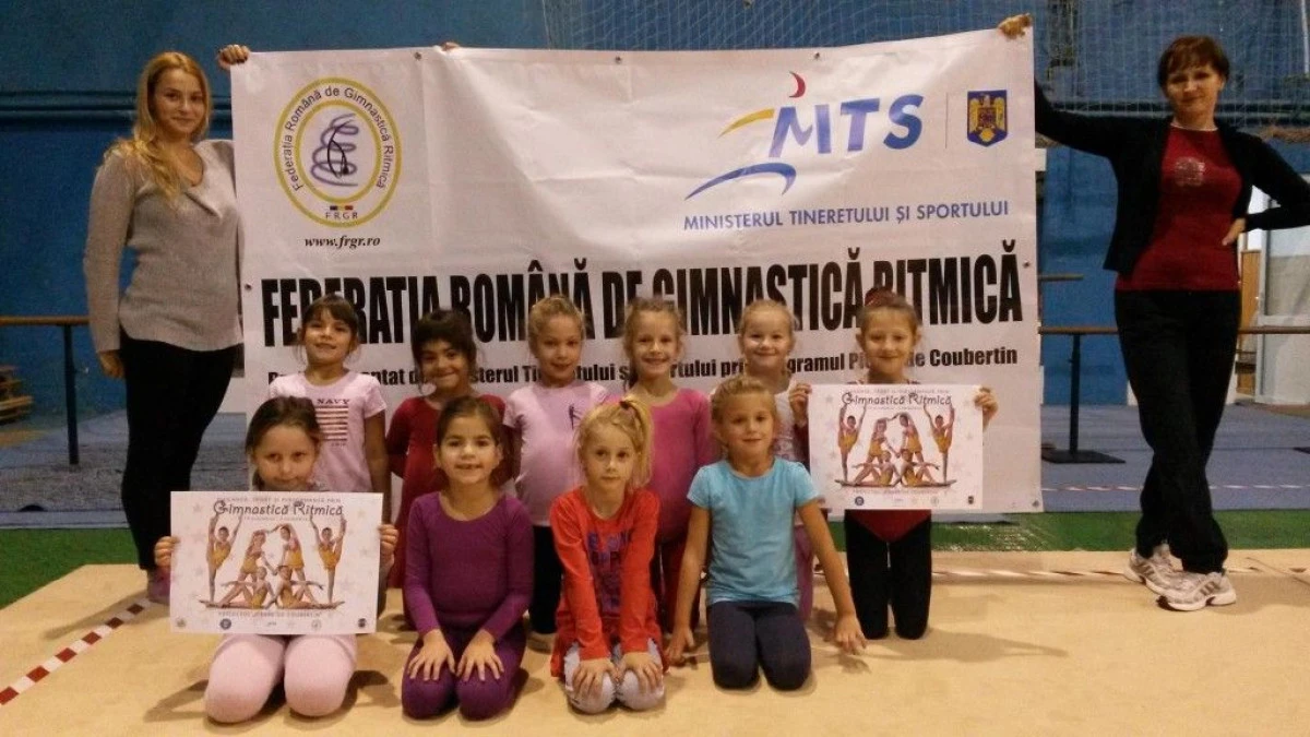 PROGRAMUL PIERRE DE COUBERTIN A AVUT SUCCES SI IN GIMNASTICA RITMICA
