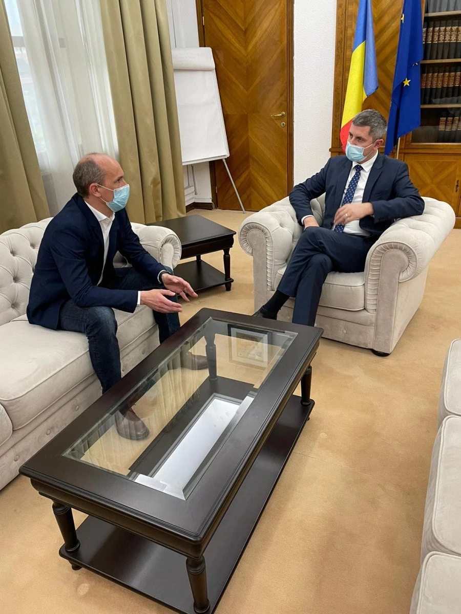 Proiectele Aradului au fost prezentate vicepremierului Dan Barna