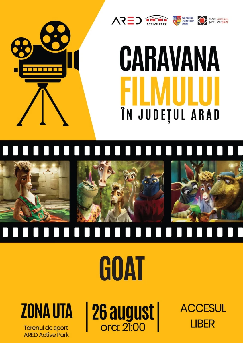 Proiecție de film pentru copii în cartierele Aradului