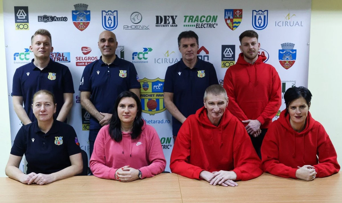 Proiectul Academiei de Baschet Arad se dezvoltă: parteneriat cu alte două cluburi