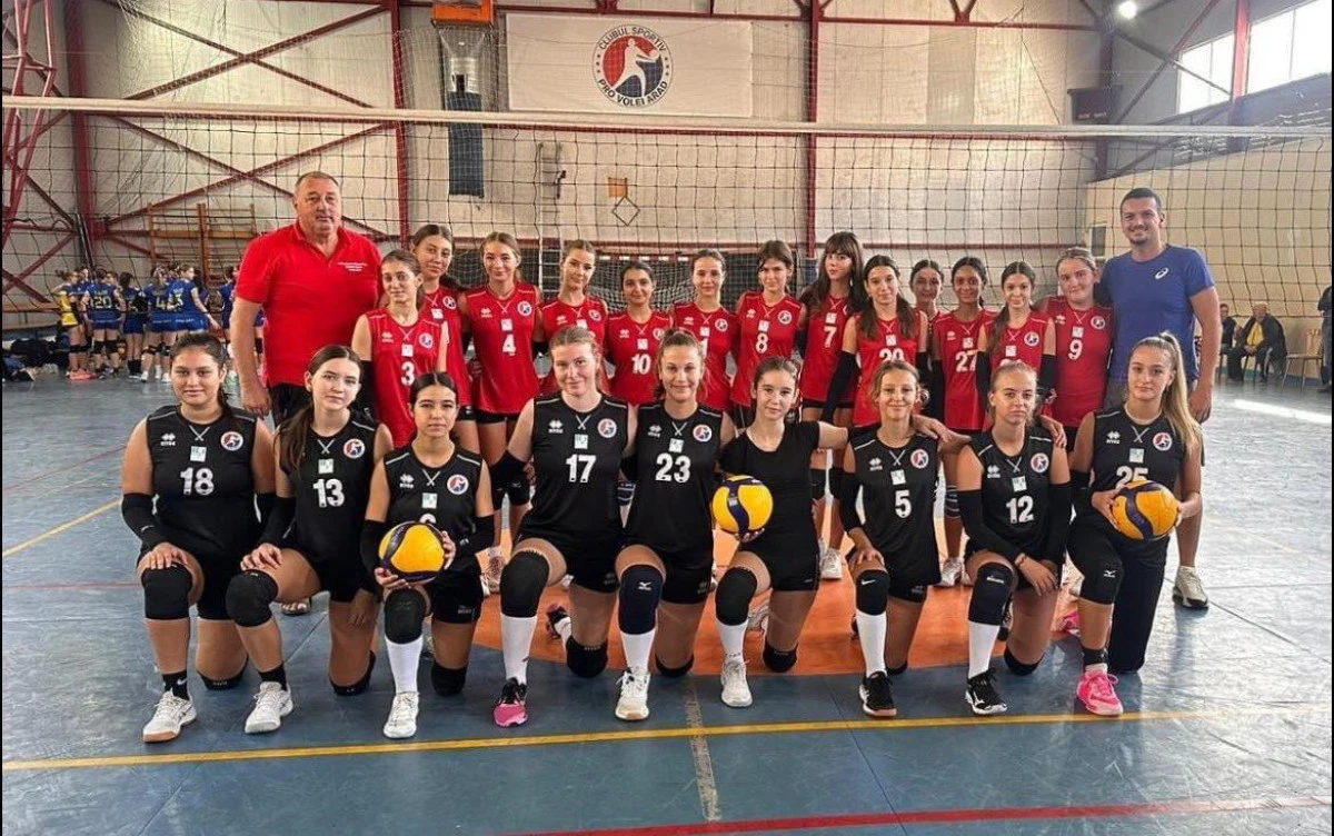 ProVolei Arad găzduiește primul turneu din cadrul Campionatului Național feminin U15