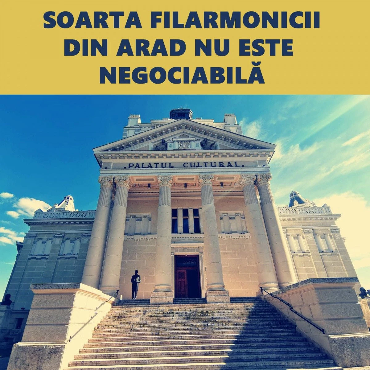 PSD Arad: Soarta Filarmonicii din Arad nu este negociabilă !