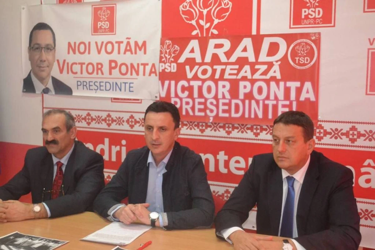 PSD NU A DISTRIBUIT PLIANTELE IN CARE PONTA SI FALCA APAR IMPREUNA