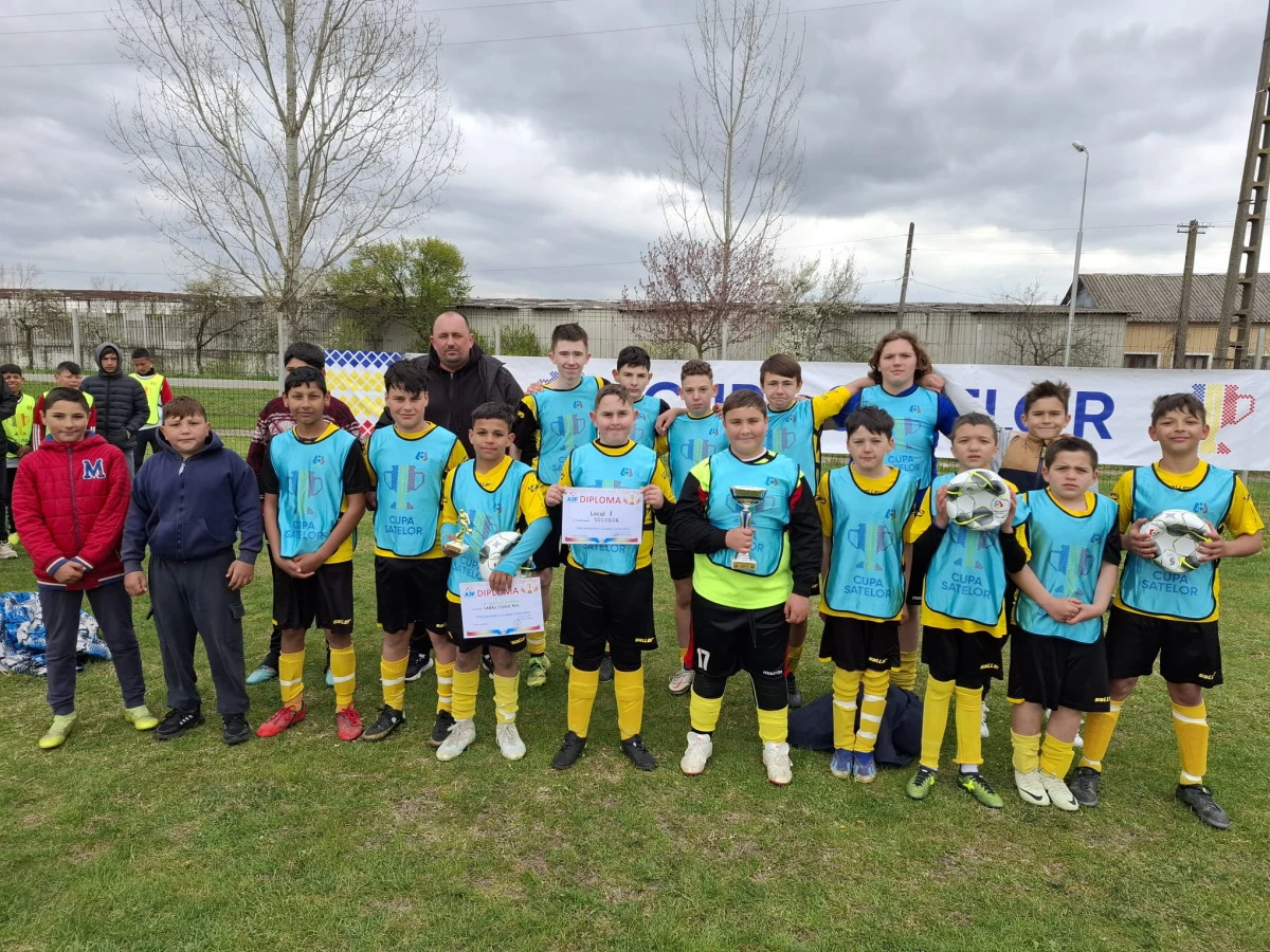 Puștii de la CS Socodor au câștigat trofeul județean în Cupa Satelor U13 la fotbal (FOTO)