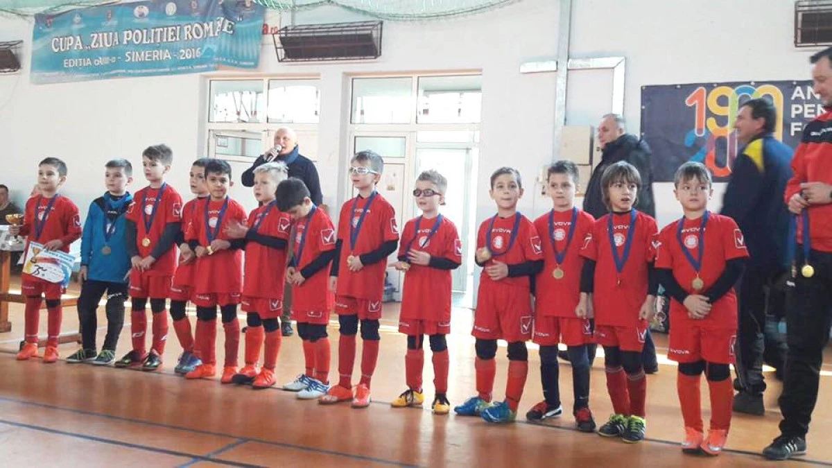 Puştii de la Viitorul Arad au câştigat Cupa de Iarnă