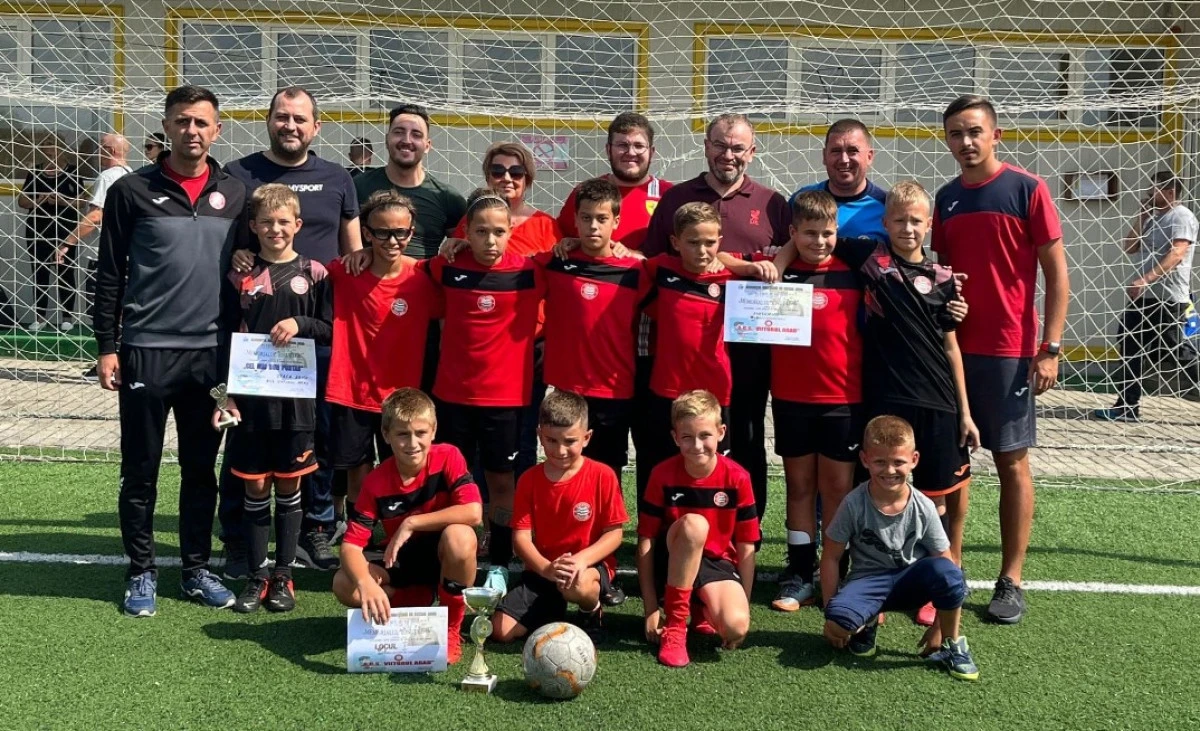 Puștii de la Viitorul Arad au câștigat ediția a noua a Memorialului Ionuț Leac