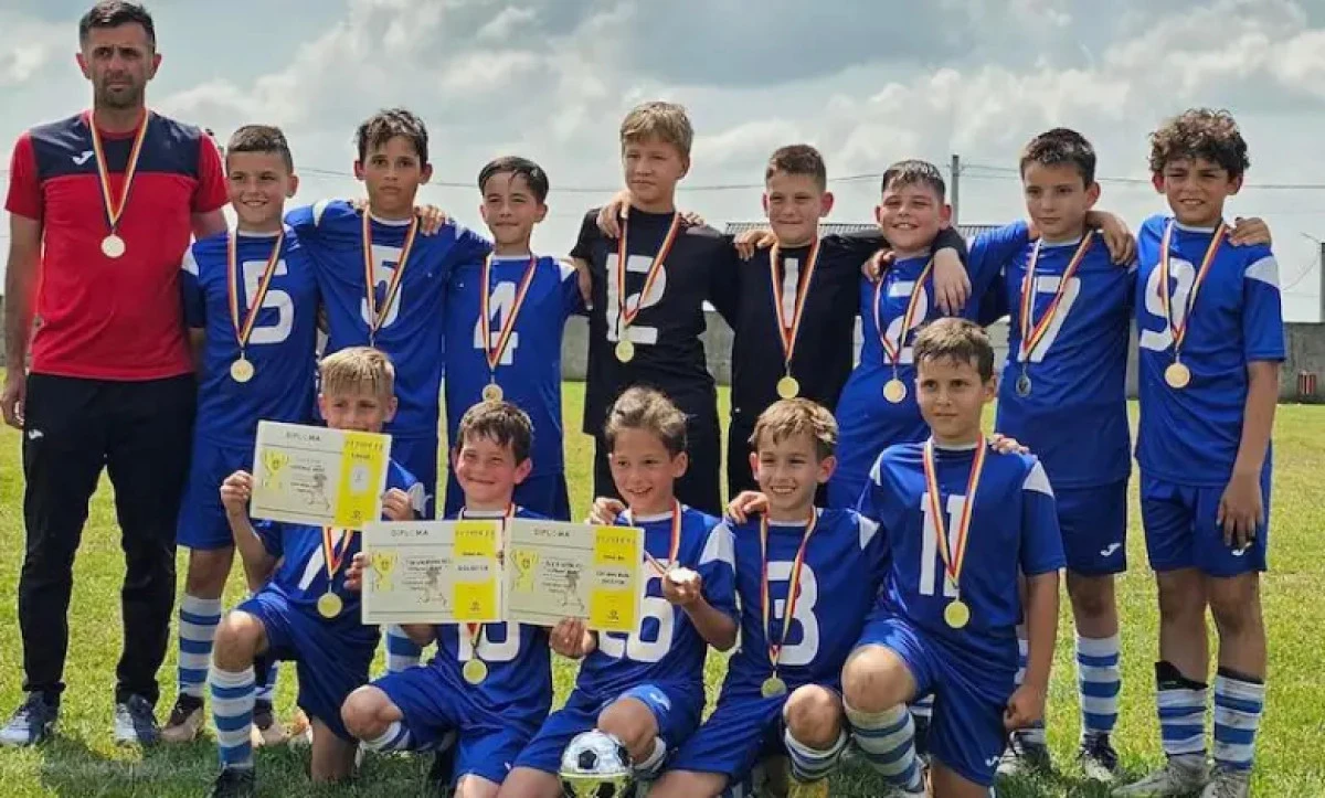 Puștii de la Viitorul Arad au luat trofeul la Cupa Bega, în fața unor adversari mai mari!