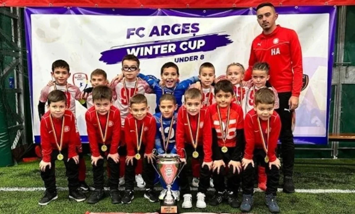 Puștii de la Viitorul Arad au pus mâna pe trofeu la FC Argeș Winter Cup