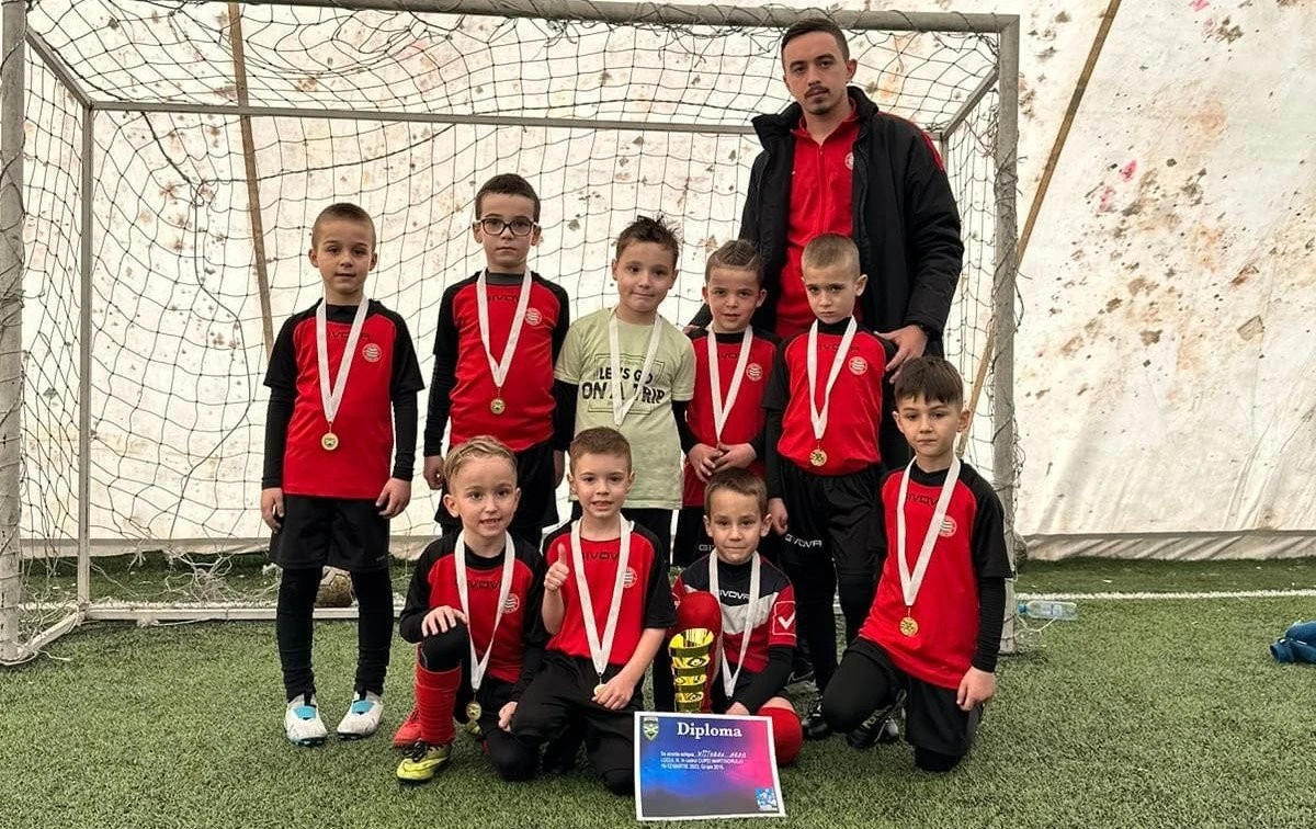 Puștii de la Viitorul Arad au urcat pe podium la Cupa Mărțișorului