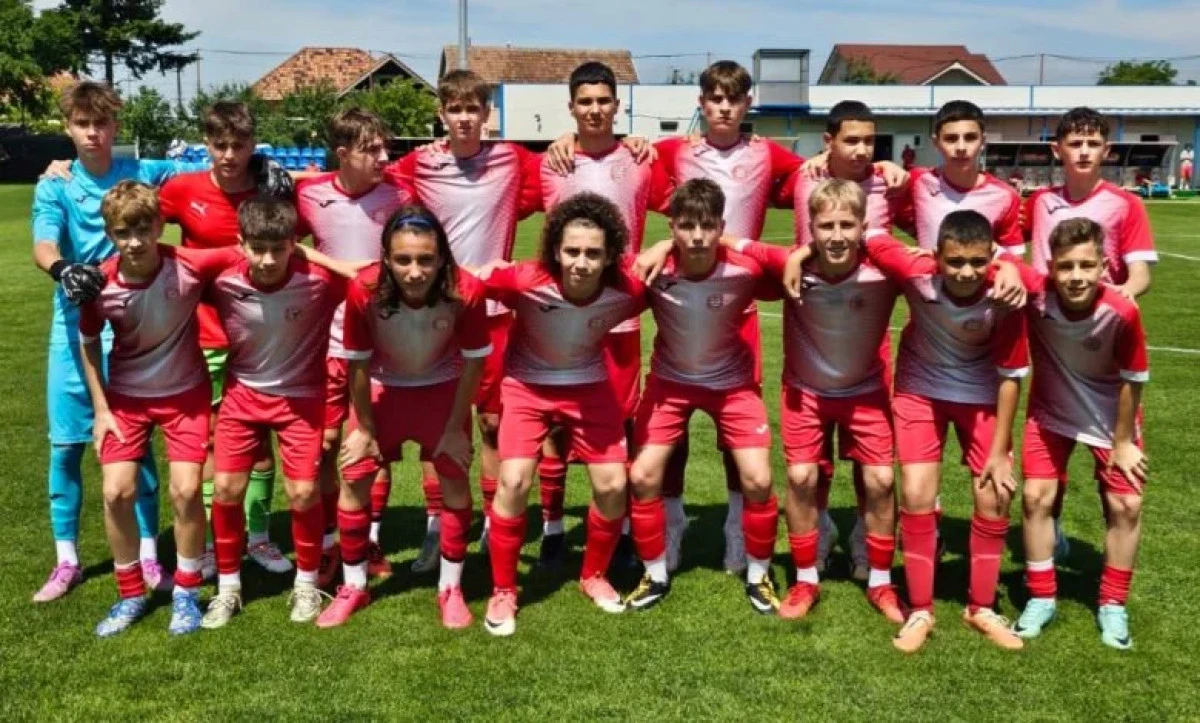 Puștii sub 15 ani de la Viitorul Arad au câștigat și meciul bonus programat de FRF