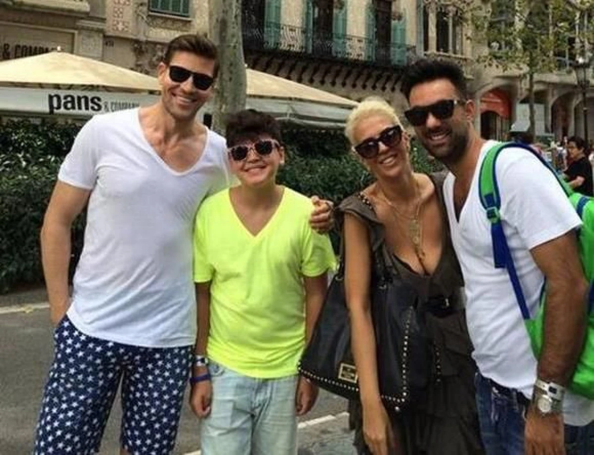 RALUCA BADULESCU, IN VACANTA CU FOSTUL SI ACTUALUL SOT