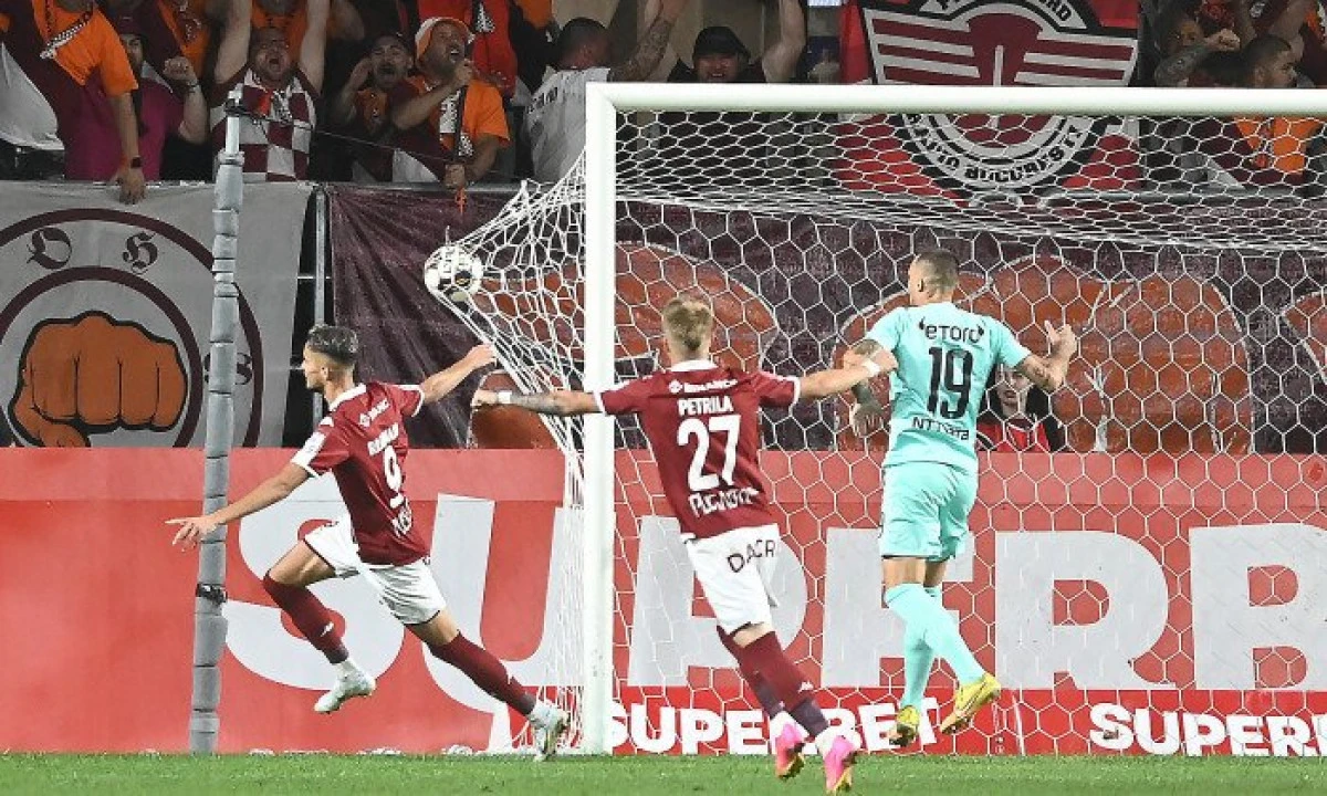 Rapidul ia viteză în SuperLiga, după victoria din derby-ul vișiniu! Rezultate și clasament