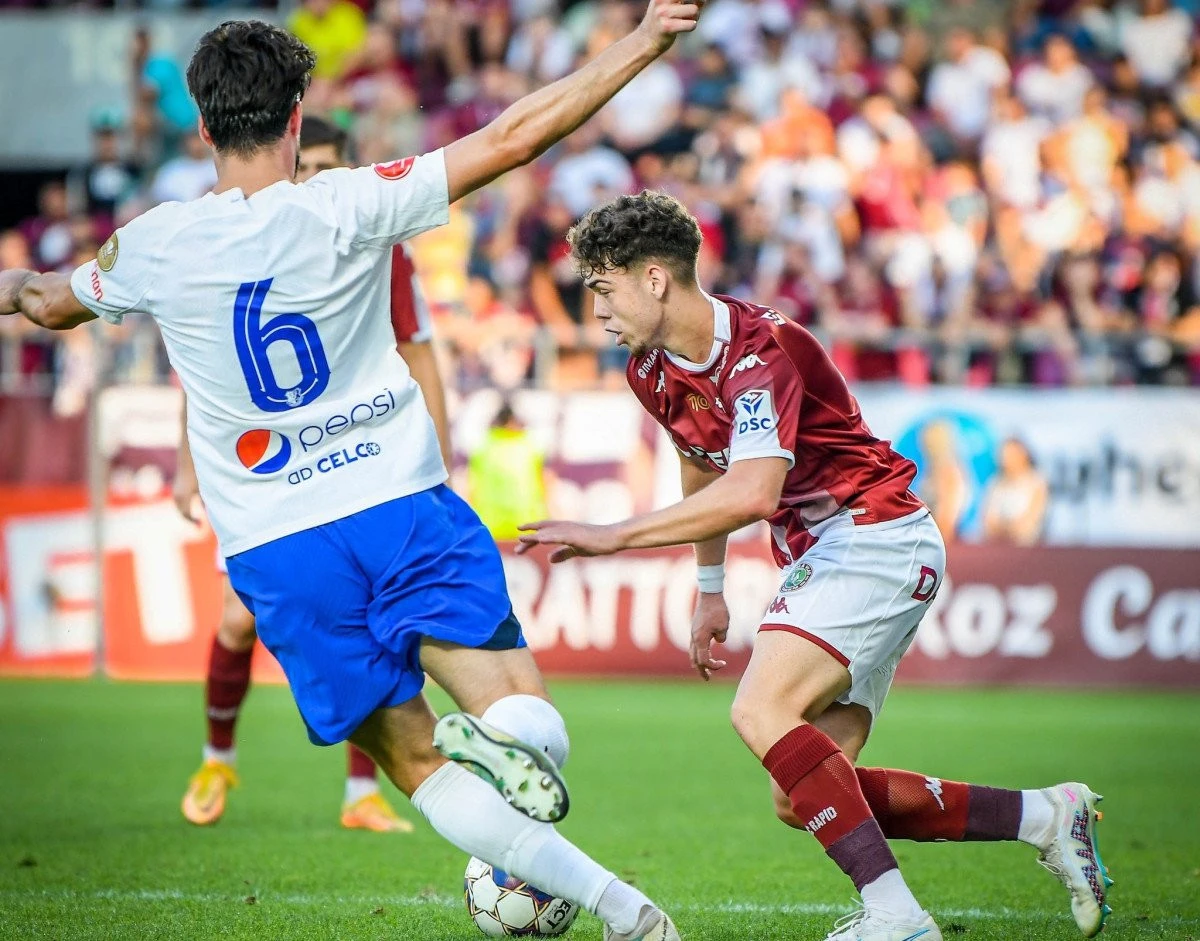 Rapidul începe să ia viteză în SuperLiga, iar FCSB vine la Arad din postura liderului
