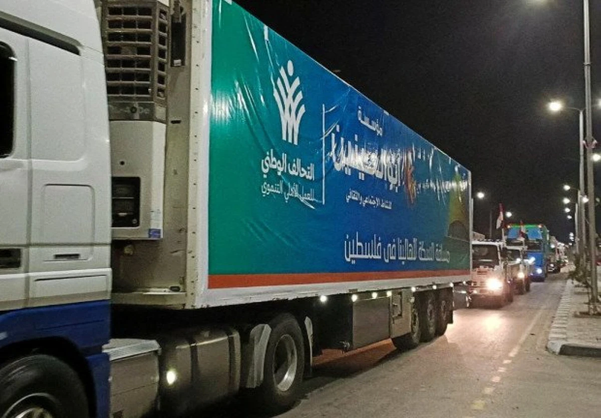 Războiul Israel-Hamas: Primele camioane cu ajutoare pentru Gaza traversează punctul de la Rafah