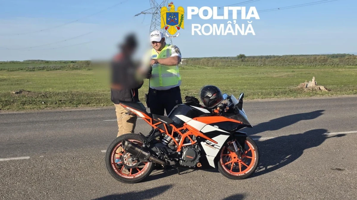 Razie a polițiștilor arădeni, la sfârșit de săptămână. Sute de persoane și autovehicule au fost verificate