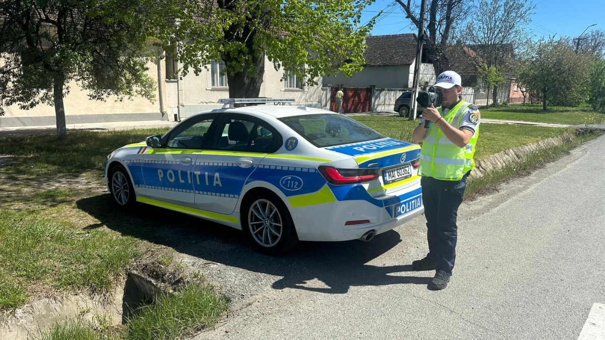 Razie de amploare la Ineu: amenzi de 30.000 de lei și trei infracțiuni rutiere descoperite