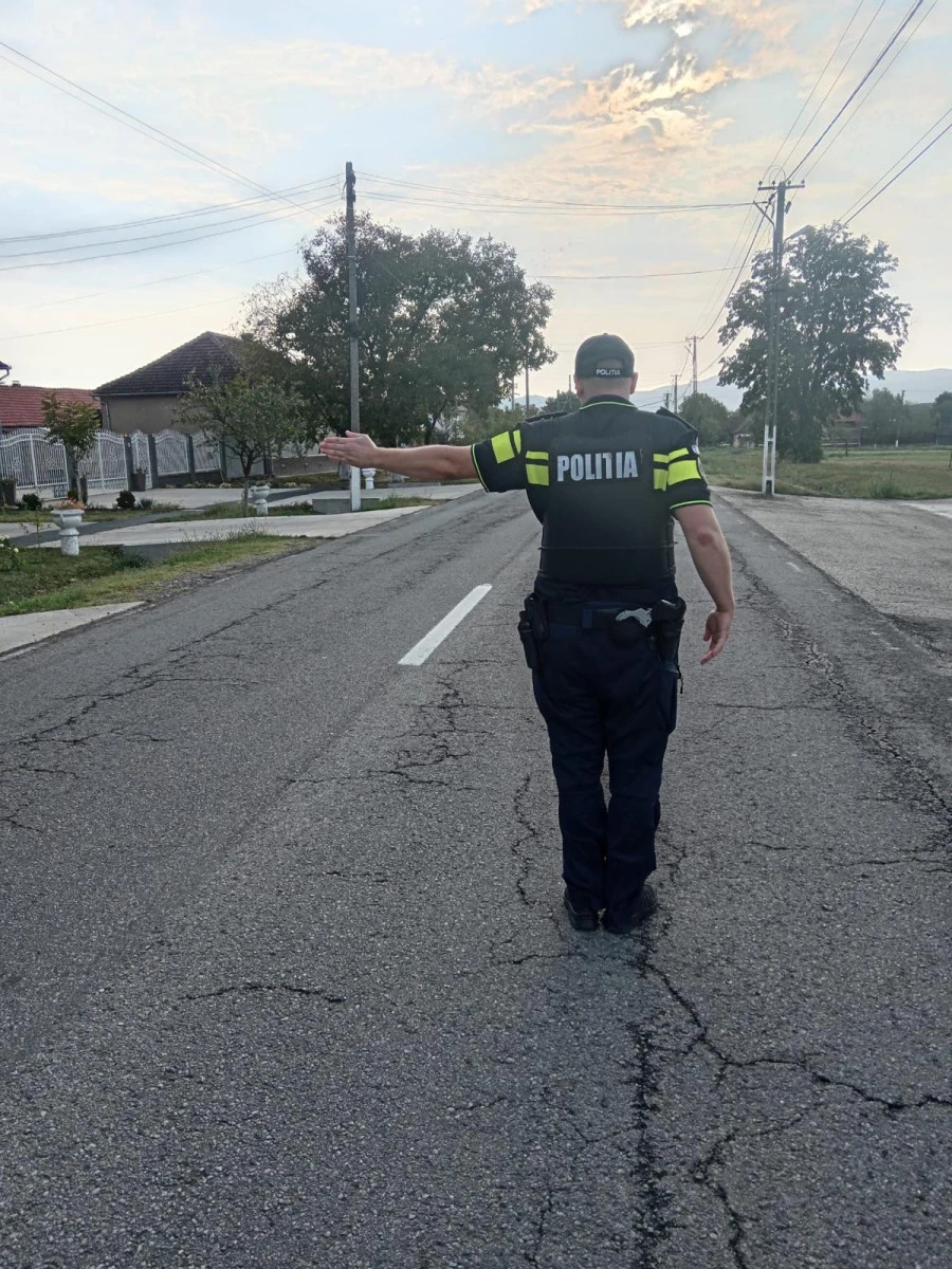 Razie în zona orașului Sebiș. Cinci șoferi au rămas fără permis de conducere