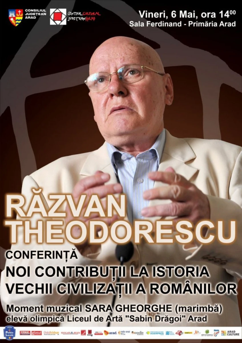 RĂZVAN THEODORESCU SUSŢINE O CONFERINȚĂ LA ARAD