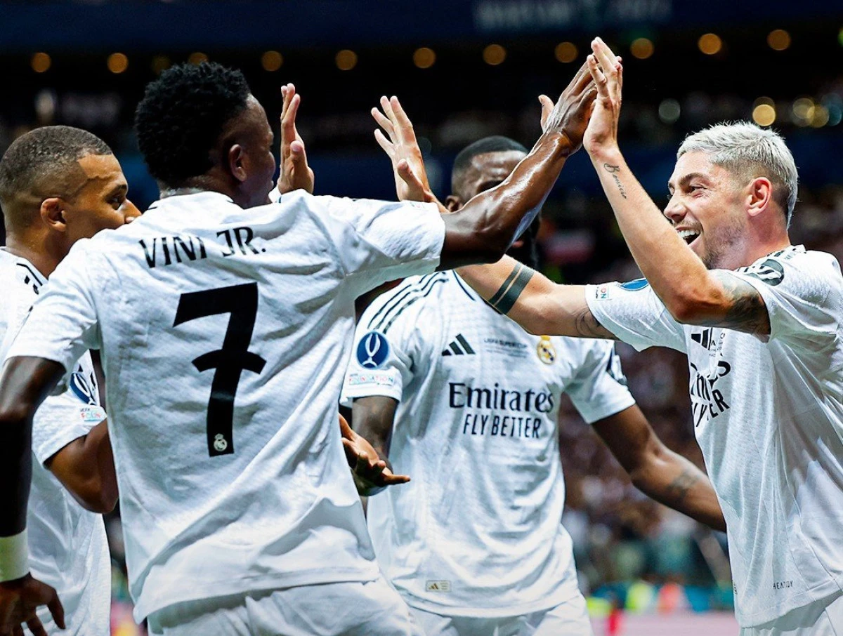 Real Madrid a cucerit Supercupa Europei pentru a șasea oară, după 2-0 cu Atalanta