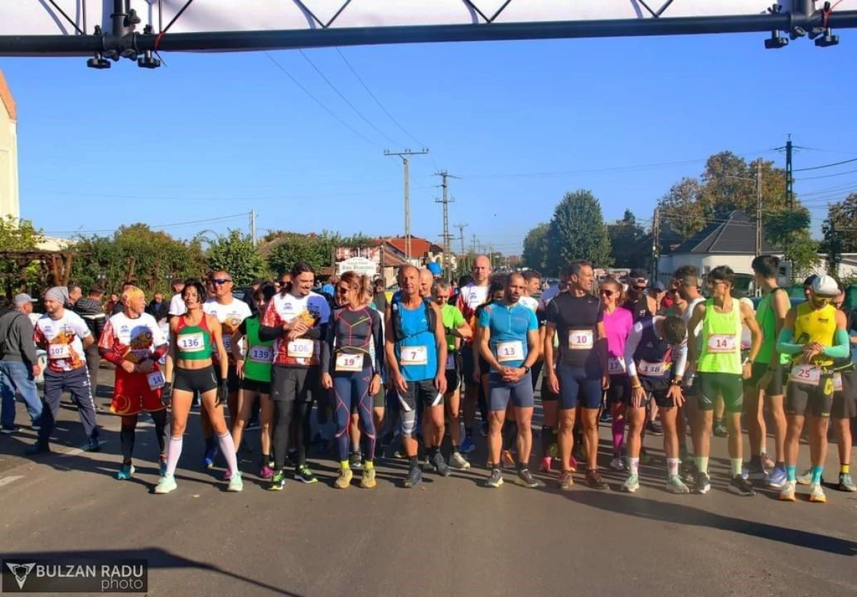 Record de participanți la Crosul Cetăților Ineu