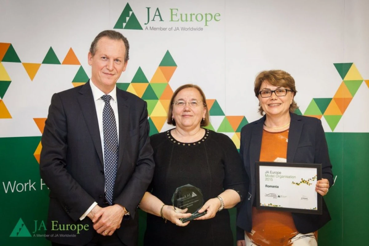 RECUNOAȘTERE EUROPEANĂ PENTRU JUNIOR ACHIEVEMENT ROMÂNIA