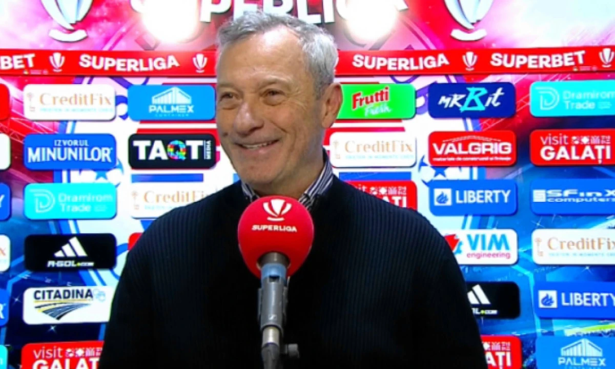 Rednic zâmbește după un final fericit de meci: ”O victorie meritată la ce ocazii am avut”