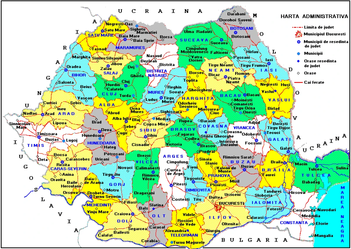 Reformă administrativă: orașele ar trebui să aibă minimum 20.000 de locuitori, iar comunele cel puțin 5.000