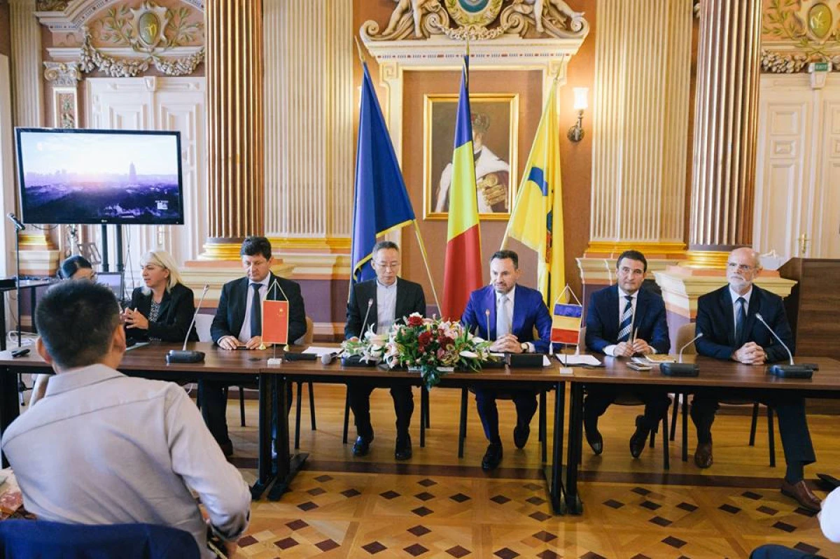 Relație de colaborare Arad - Changzhou