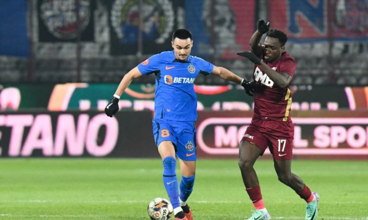 Remiză echitabilă în derby-ul CFR - FCSB, Rapid și Craiova pierd puncte prețioase în lupta la titlu!
