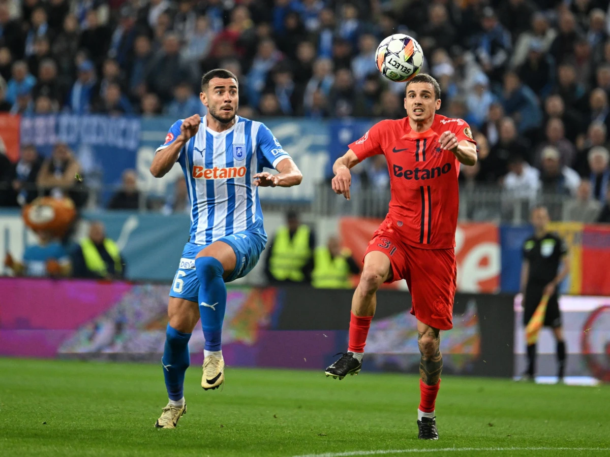 Remiză în Craiova - FCSB, CFR Cluj poate trece lider în SuperLiga! UTA dezamăgește înaintea aniversării
