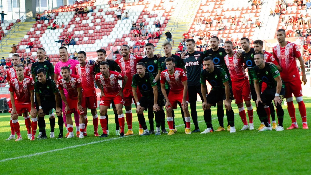 Remiză în primul meci internațional al UTA-ei pe noul stadion al Aradului