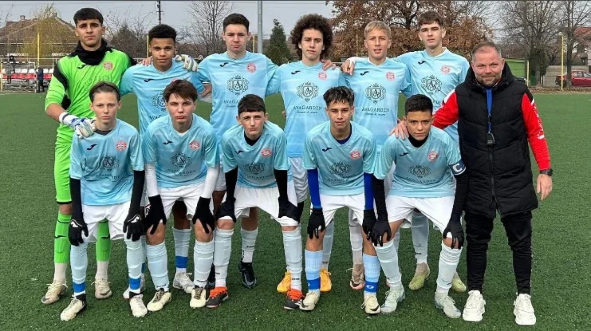 „Republicanii” U16 de la Viitorul Arad sunt invincibili după prima parte a sezonului