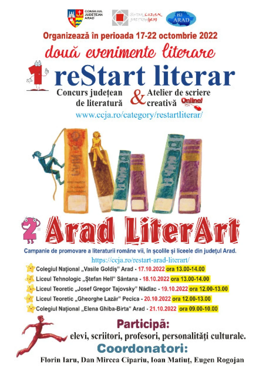 reStart literar și Arad LiterArt
