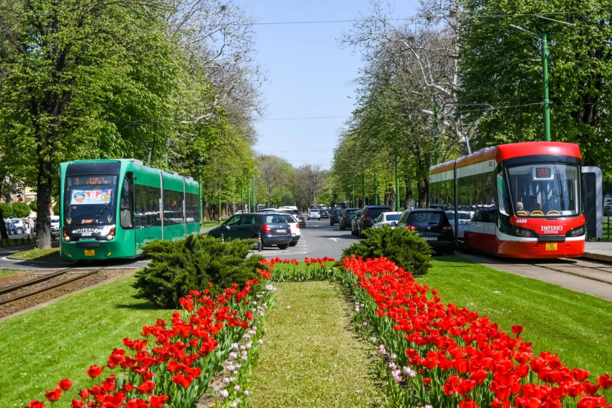 Restricții în circulația tramvaielor pe tronsonul Podgoria – Piața Romană