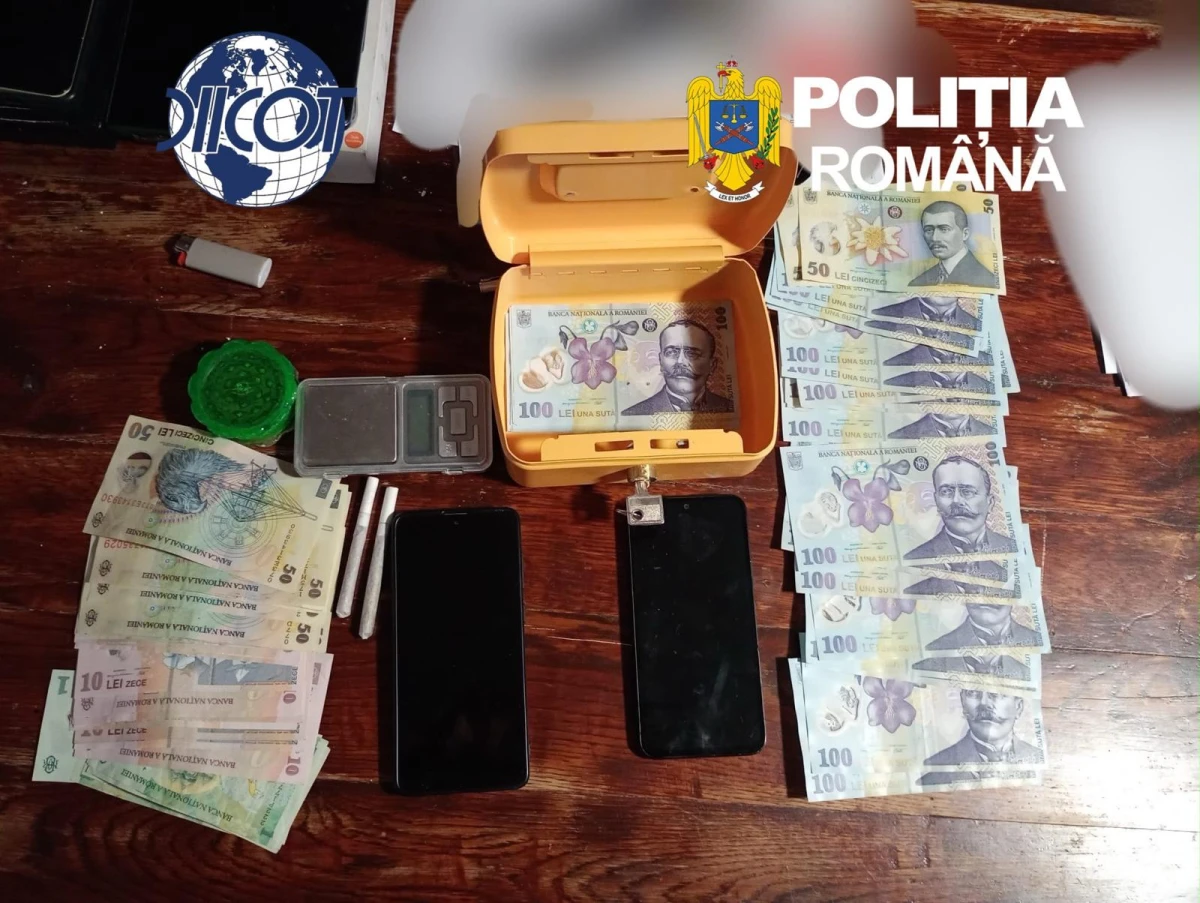 Rețea de trafic de droguri destructurată în Arad: opt persoane au fost arestate