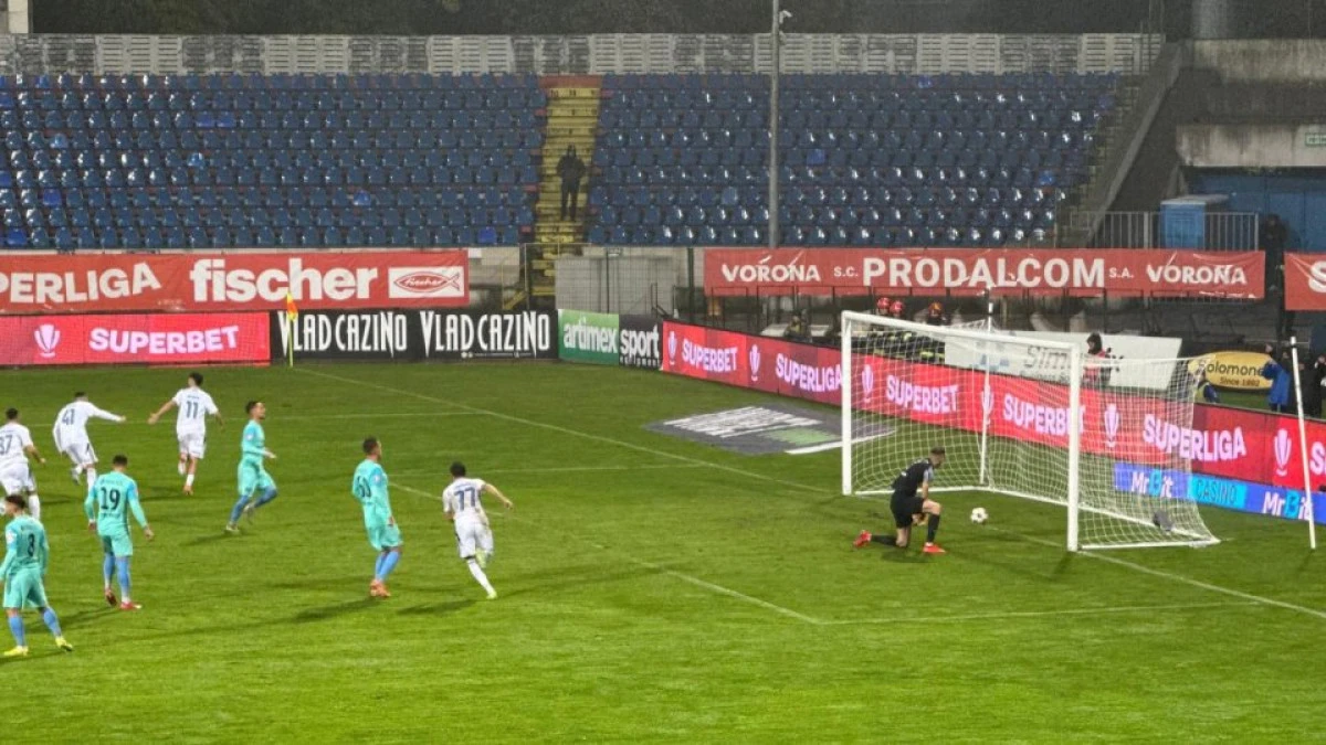 Revelația Botoșani preia șefia în SuperLiga, UTA rămâne la două puncte de play-off!