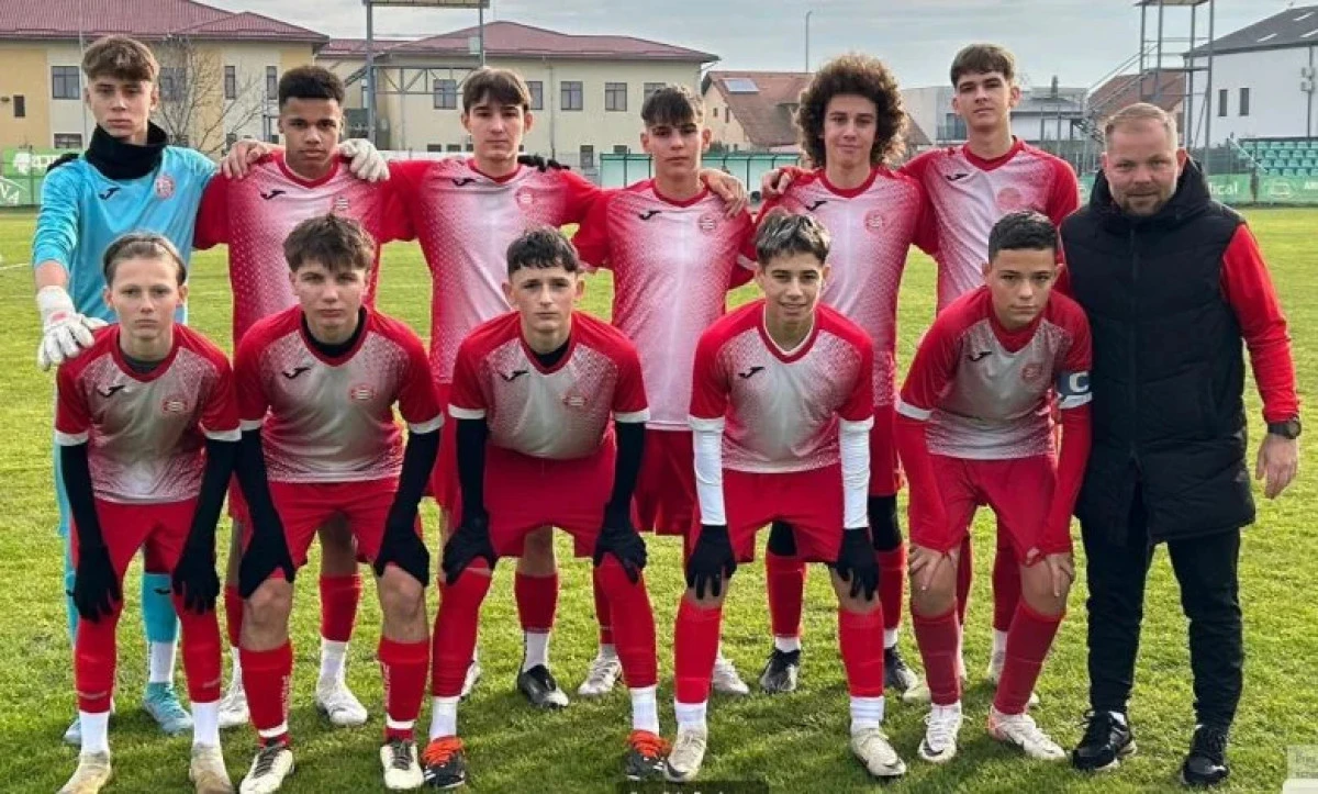 Rezultate amestecate pentru juniorii Viitorului Arad,  „republicanii” sunt lideri!