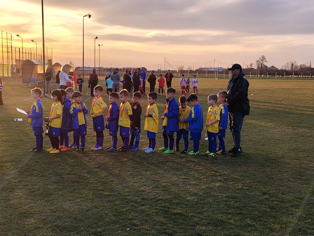 Rezultate foarte bune pentru CSS „Gloria” Arad la Kickers Spring Cup de la Chișineu-Criș
