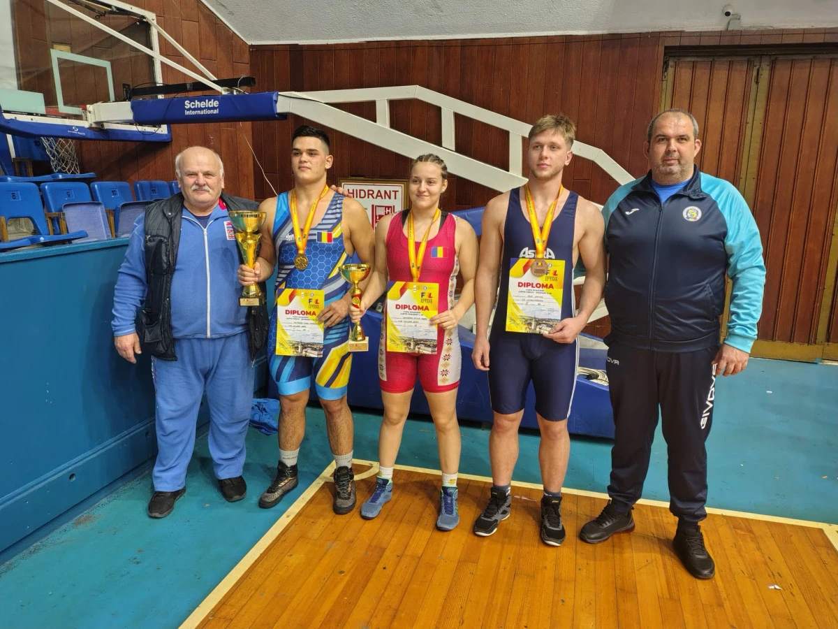 Rezultate remarcabile pentru CSS Gloria Arad la Cupa României U20 la lupte